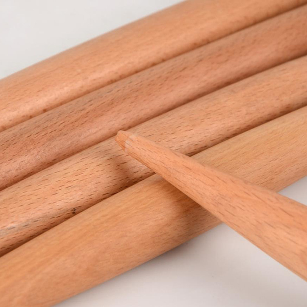 Деревянная скалка 34 см x 2,8  – обзор и цена Kitchen Roller Baking