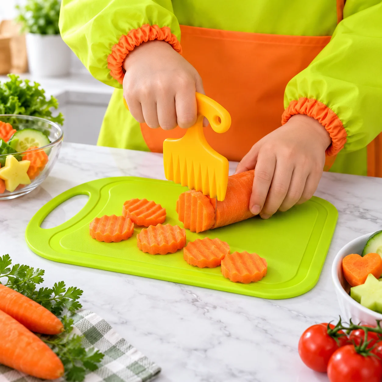 WXCOO – набор безопасных пласт – обзор и цена Kitchen Kids Baking Set