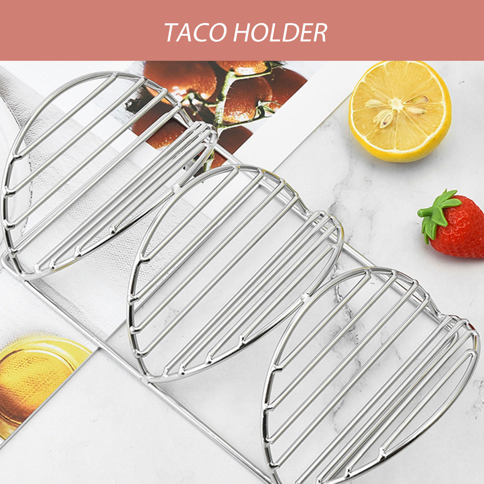 Подставка для тако из нержавею – обзор и цена Kitchen Baking Rack