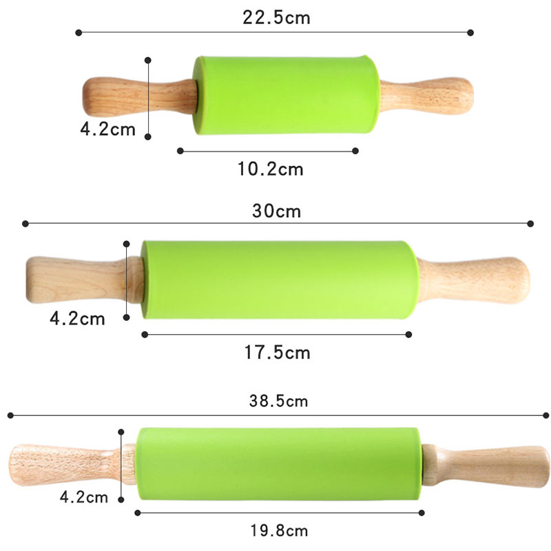 Антипригарная шпилька с деревя – обзор и цена Kitchen Roller Baking